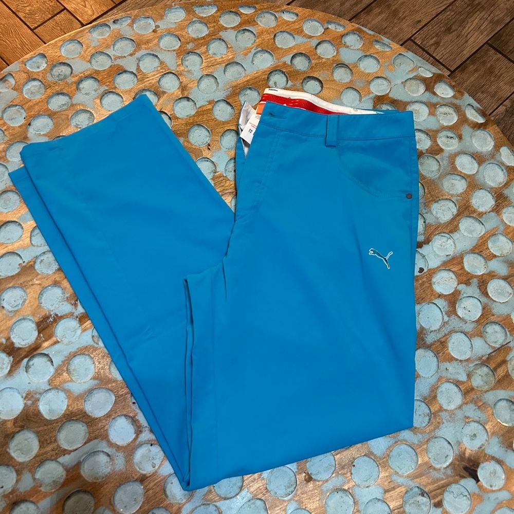 Puma Men's Vibrant Blue Golf Pants